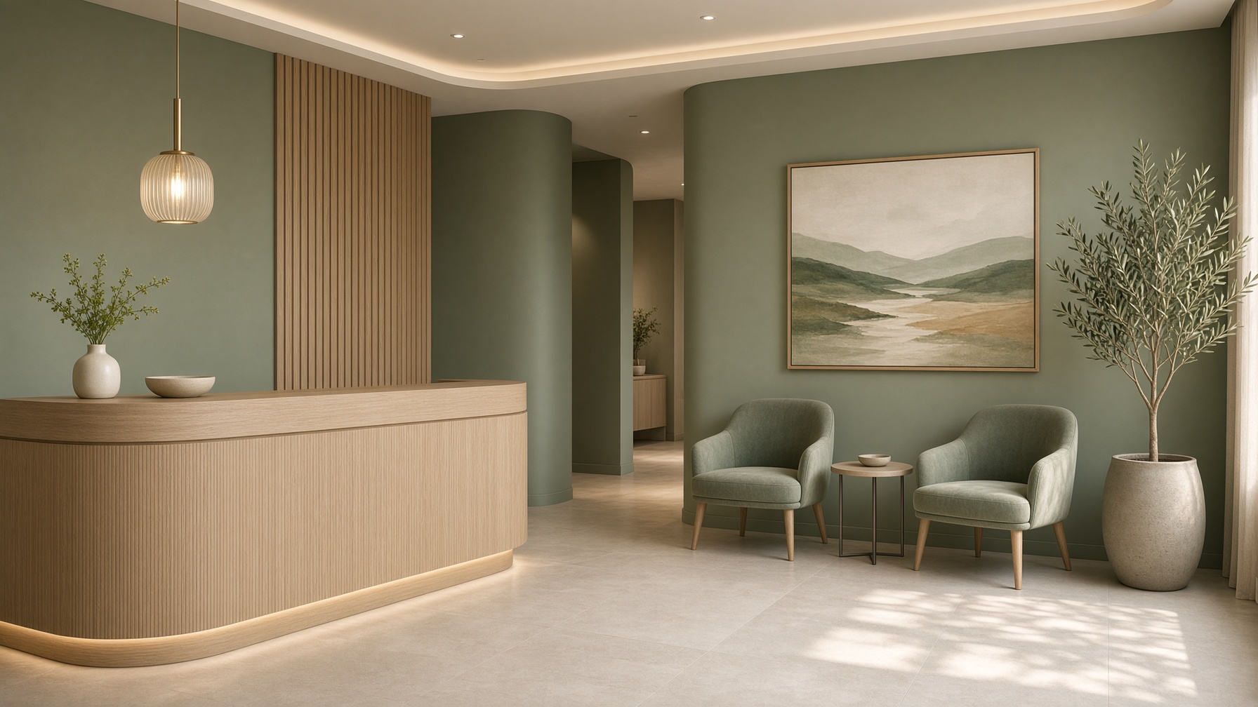 Atria Clinic reception